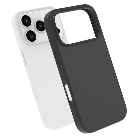 iPhone 17 Pro Lippa Silikone Cover - MagSafe Kompatibel - Sort