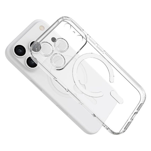 iPhone 17 Pro Max Lippa Fleksibelt Plast Cover - MagSafe Kompatibel - Gennemsigtig
