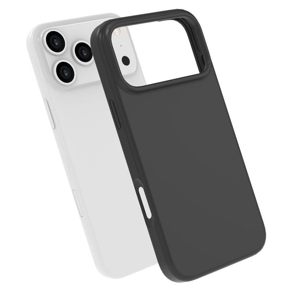 iPhone 17 Pro Max Lippa Silikone Cover - MagSafe Kompatibel - Sort