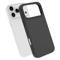 iPhone 17 Pro Max Lippa Silikone Cover - MagSafe Kompatibel - Sort