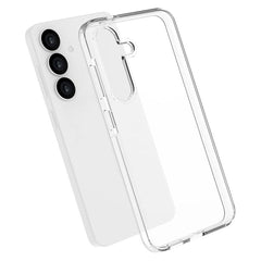 Samsung Galaxy S25 Lippa Fleksibelt Plast Cover - Gennemsigtig