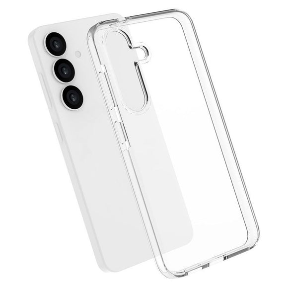 Samsung Galaxy S25 Lippa Fleksibelt Plast Cover - Gennemsigtig