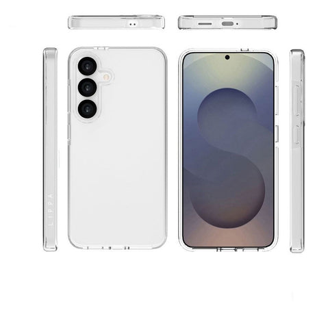 Samsung Galaxy S25 Lippa Fleksibelt Plast Cover - Gennemsigtig