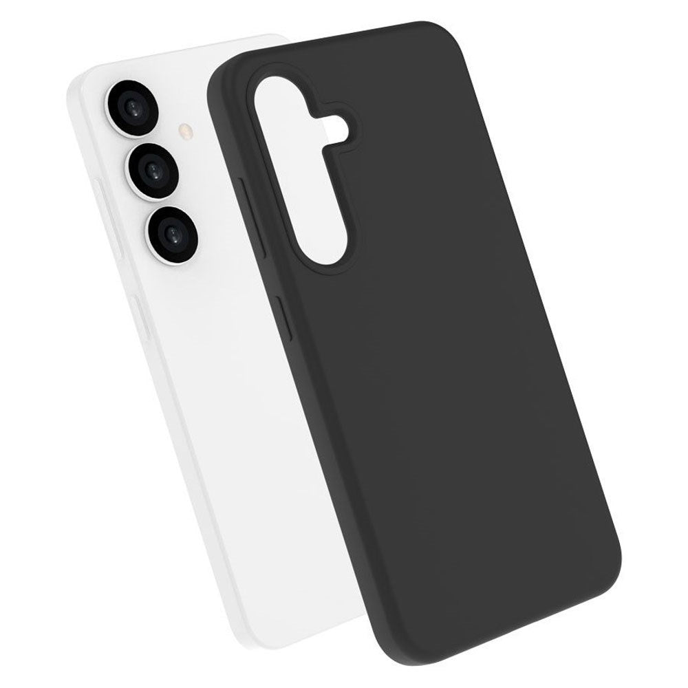 Samsung Galaxy S25 Lippa Silikone Cover - Sort