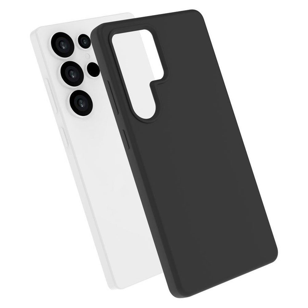Samsung Galaxy S25 Ultra Lippa Silikone Cover - Sort