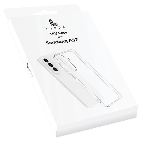 Samsung Galaxy A37 Lippa Fleksibelt Plast Cover - Gennemsigtig