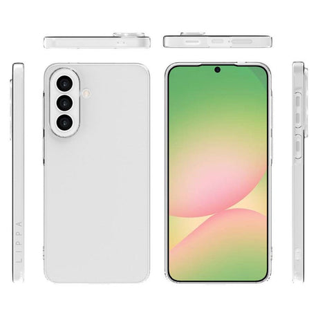 Samsung Galaxy A57 Lippa Fleksibelt Plast Cover - Gennemsigtig