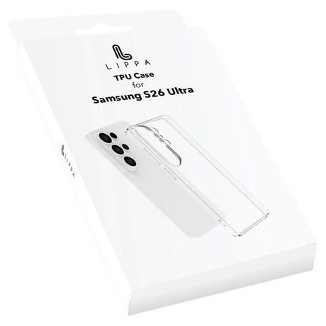 Samsung Galaxy S26 Ultra Lippa Fleksibelt Plast Cover - Gennemsigtig