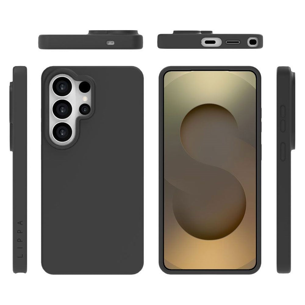 Samsung Galaxy S26 Ultra Lippa Silikone Cover - Sort