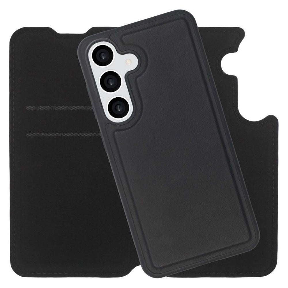 Samsung Galaxy S26 Lippa 2-i-1 Wallet Flip Cover - Sort