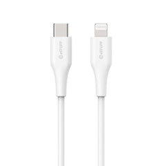 eSTUFF INFINITE MFI USB-C til Lightning Kabel 3 m - 12W - 100% Genbrugsplastik - Hvid
