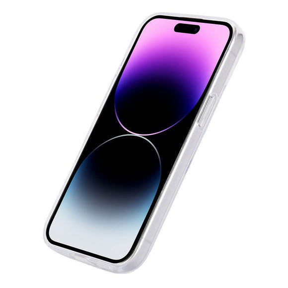eSTUFF iPhone 15 Pro Max INFINITE VIENNA Fleksibelt Plastik Cover - 100% Genbrugsplastik - Gennemsigtig