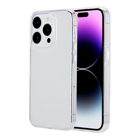 eSTUFF iPhone 15 Pro Max INFINITE VIENNA Fleksibelt Plastik Cover - 100% Genbrugsplastik - Gennemsigtig