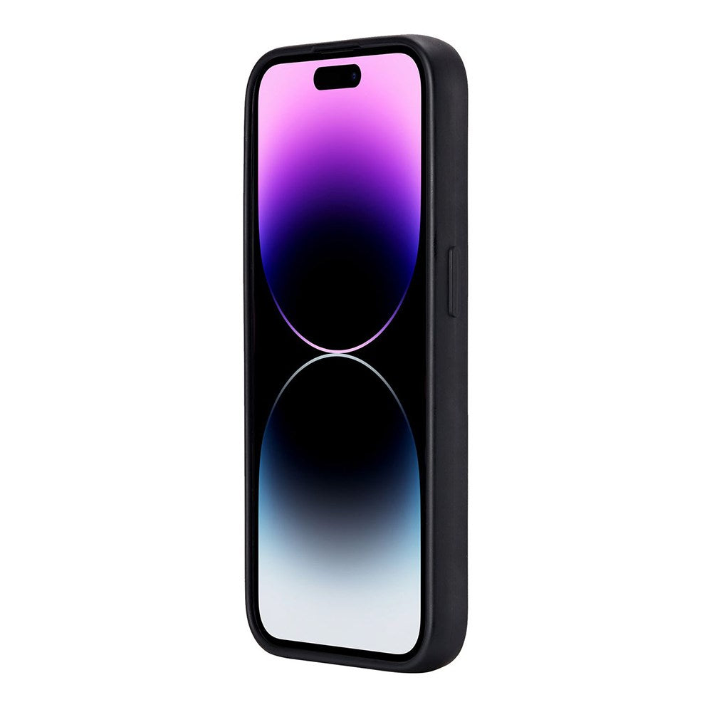 eSTUFF iPhone 15 INFINITE VIENNA Fleksibelt Plastik Cover - 100% Genbrugsplastik - Sort