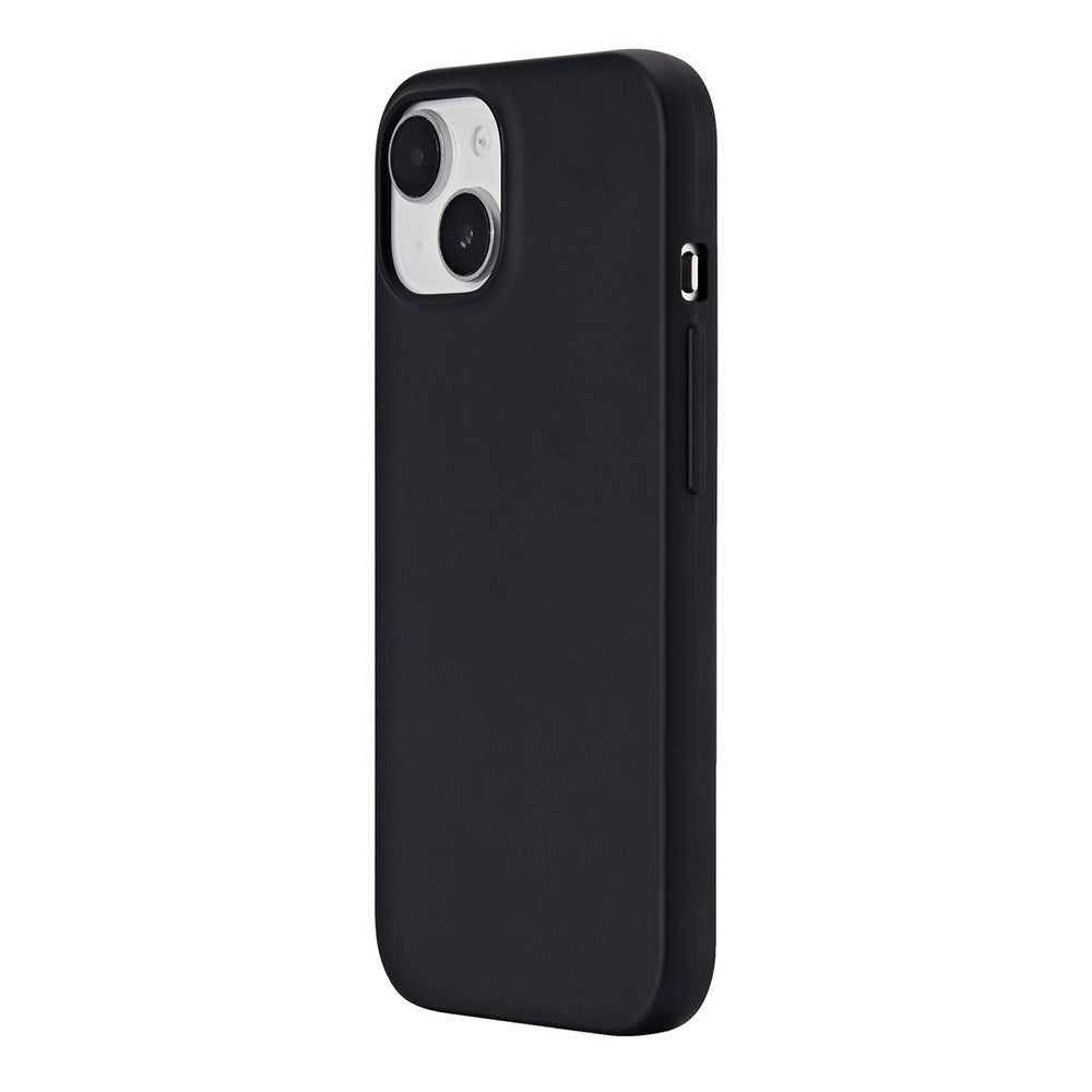 eSTUFF iPhone 15 INFINITE VIENNA Fleksibelt Plastik Cover - 100% Genbrugsplastik - Sort