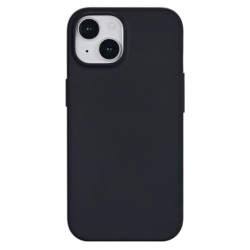 eSTUFF iPhone 15 INFINITE VIENNA Fleksibelt Plastik Cover - 100% Genbrugsplastik - Sort