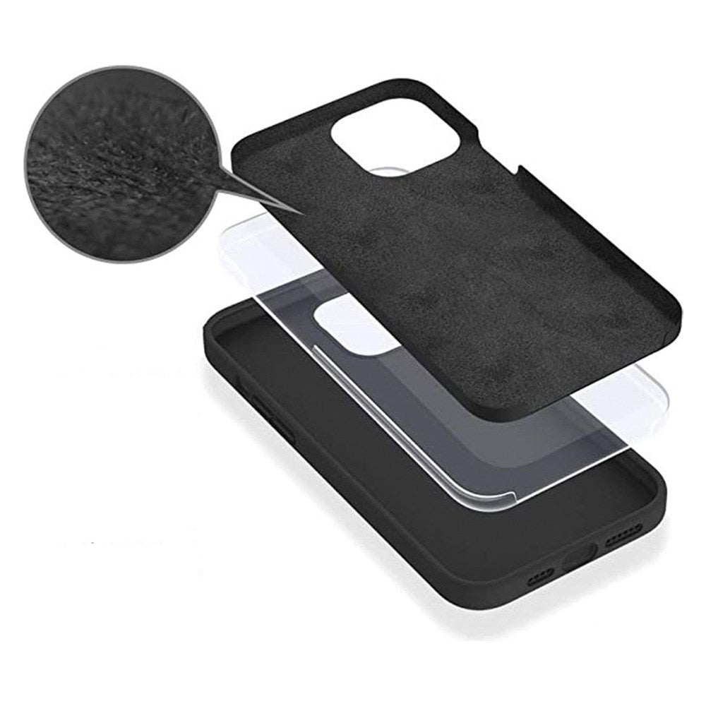 eSTUFF iPhone 14 INFINITE RIGA Silikone Cover - Sort