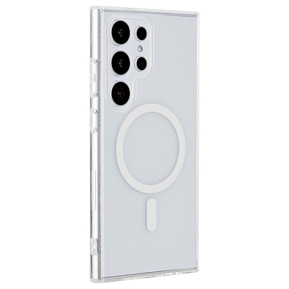 eSTUFF Samsung Galaxy S24 Ultra INFINITE OSLO Hybrid Plastik Cover - MagSafe Kompatibel - Gennemsigtig