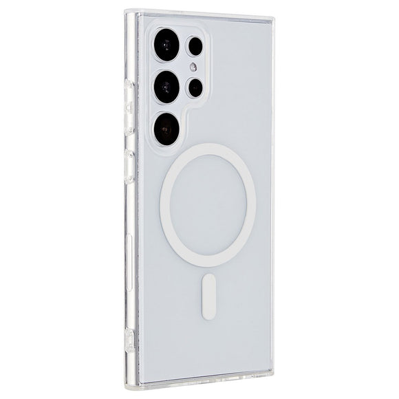 eSTUFF Samsung Galaxy S24 Ultra INFINITE OSLO Hybrid Plastik Cover - MagSafe Kompatibel - Gennemsigtig