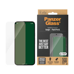 Google Pixel 9 Pro XL PanzerGlass Ultra Wide Fit Skærmbeskyttelse - Platinum Strength - Gennemsigtig