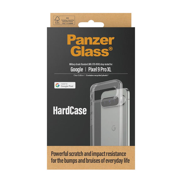 Google Pixel 9 Pro XL Cover PanzerGlass HardCase - Gennemsigtig