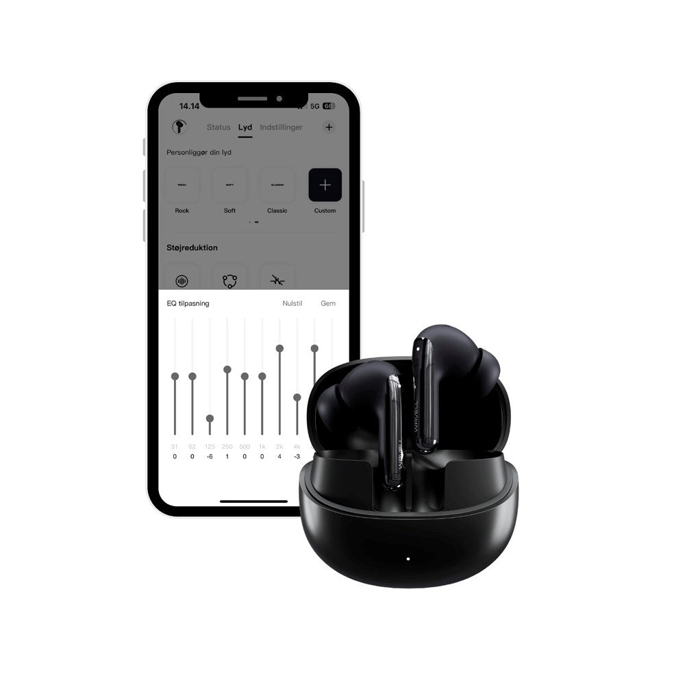 Wavell 4 Pro Høretelefoner - Sort - (DEMO)