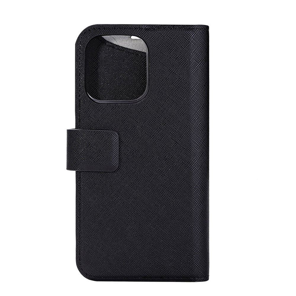 iPhone 14 Pro Onsala Fashion Collection Wallet Cover m. Magnet - Midnight Black