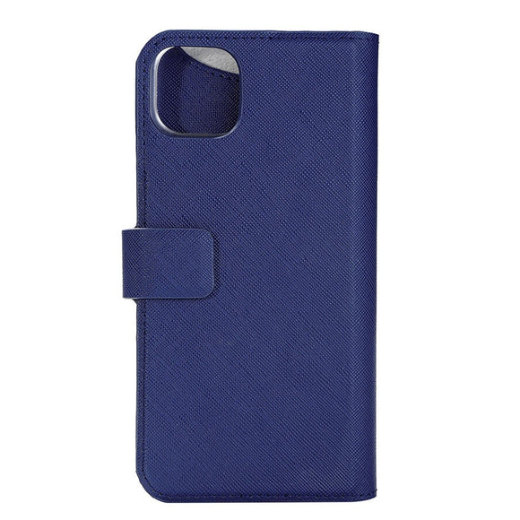 iPhone 14 Plus Onsala Fashion Collection Wallet Cover m. Magnet - Navy Blue