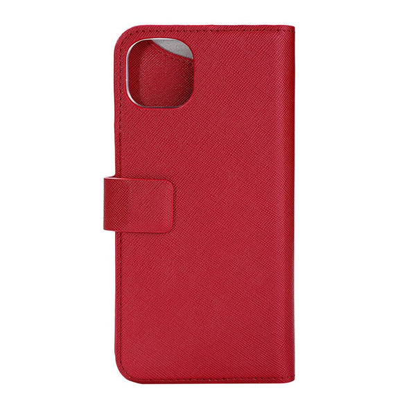 iPhone 14 Plus Onsala Fashion Collection Wallet Cover m. Magnet - Red