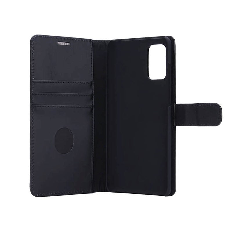 RadiCover 2-in-1 - Samsung S20+ (Plus) - Ægte Læder Cover - 86% Strålingsbeskyttelse - Sort