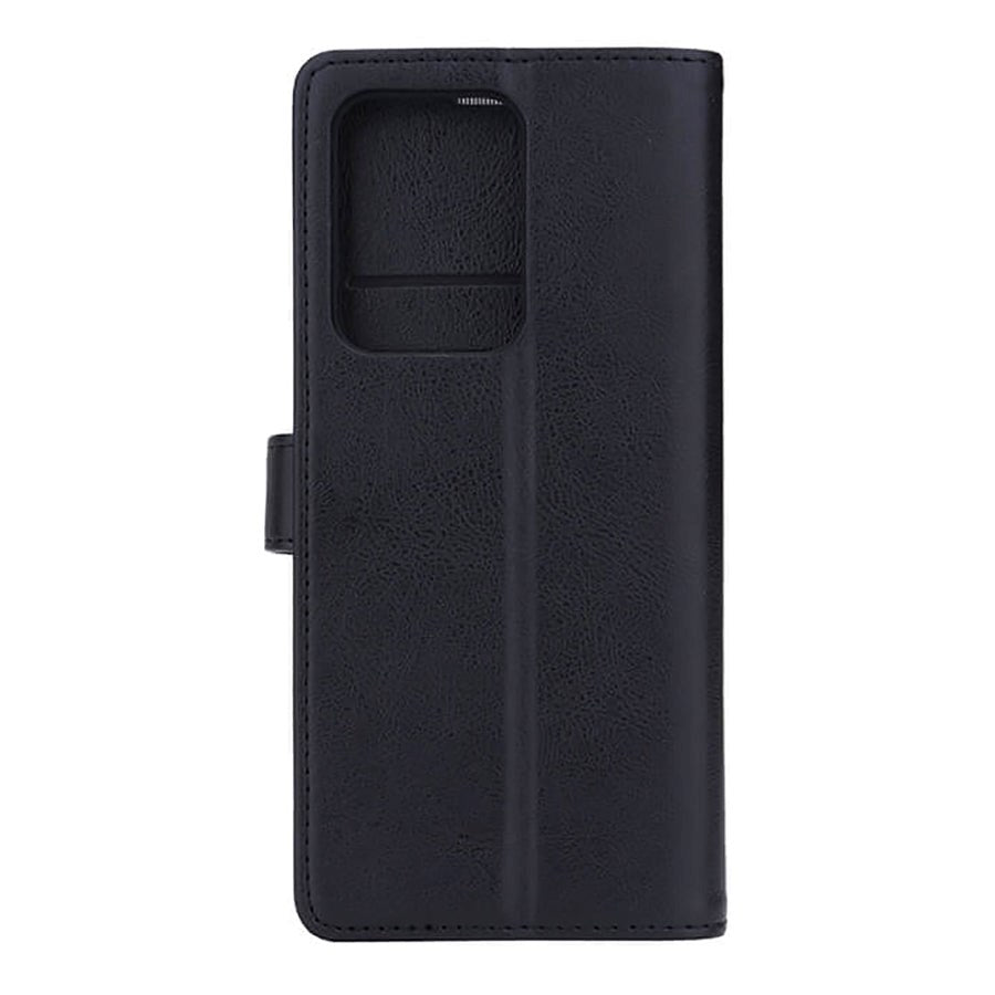 RadiCover 2-in-1 - Samsung S20 Ultra - Vegansk Læder Cover - 86% Strålingsbeskyttelse - Sort