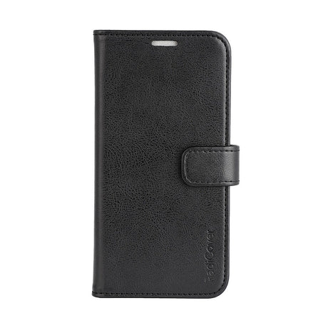RadiCover Samsung Galaxy S25 Anti Stråling Kunstlæder Flip Cover m. Pung - Sort