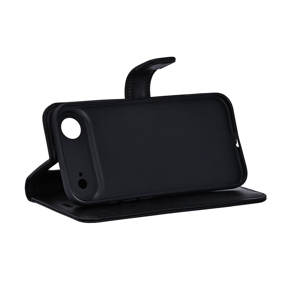 RadiCover iPhone Air Anti Stråling Kunstlæder Flip Cover m. Kortholder - Sort