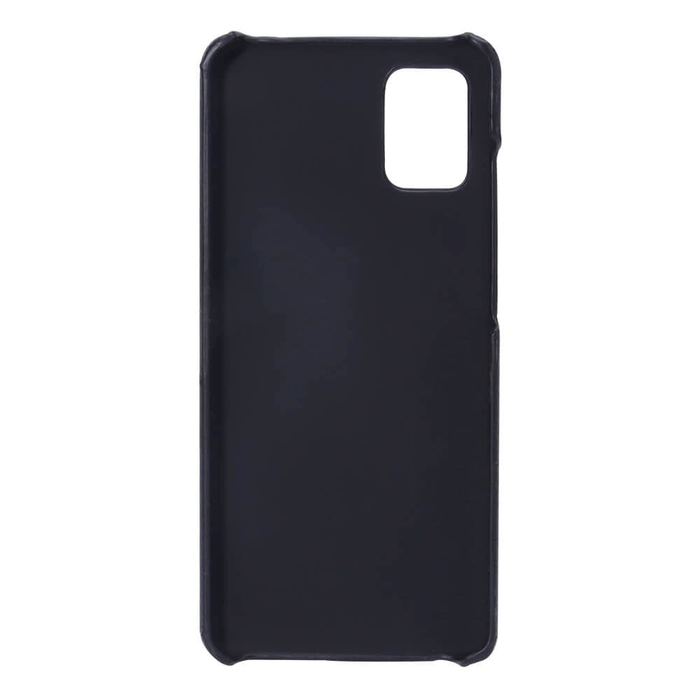 Samsung Galaxy A51 Onsala Imiteret Læder Cover m. Kortlomme - Sort