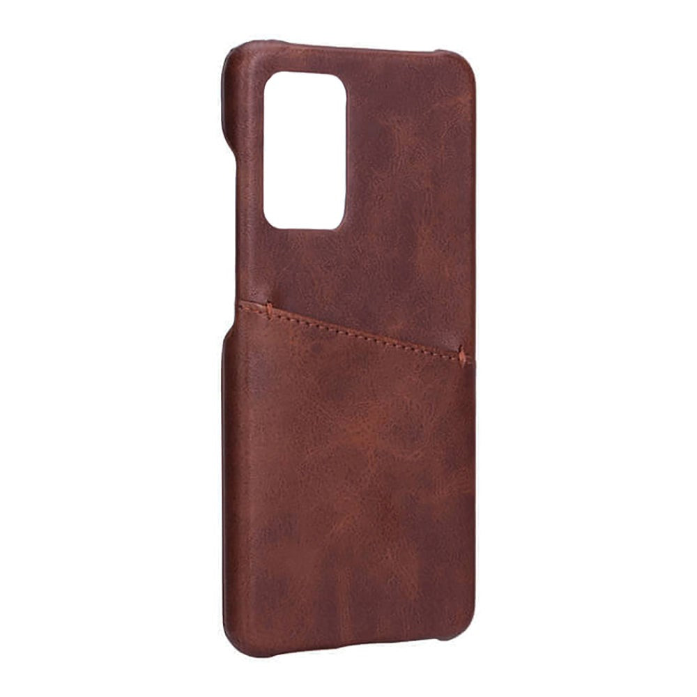 Samsung Galaxy A52s (5G) / A52 (4G / 5G) Onsala Collection Læder Cover m. Kortlomme - Brun