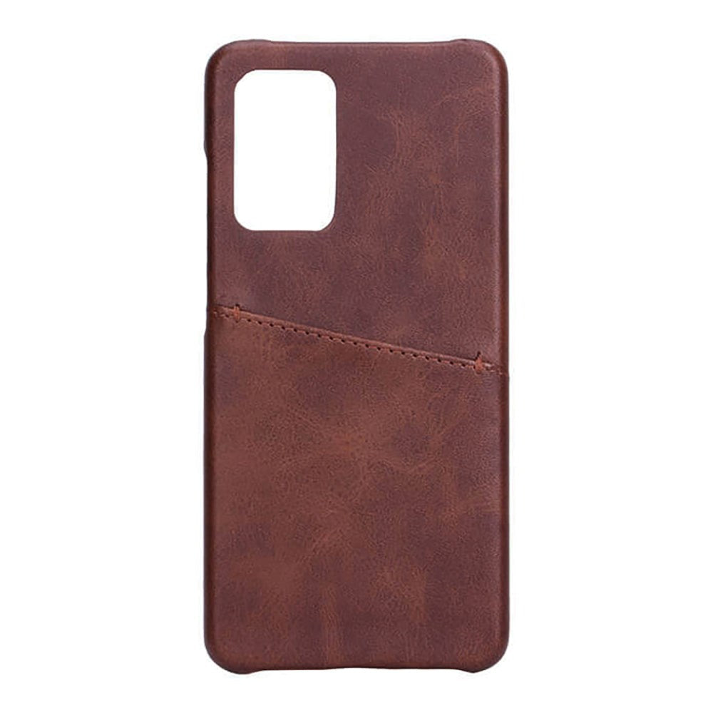 Samsung Galaxy A52s (5G) / A52 (4G / 5G) Onsala Collection Læder Cover m. Kortlomme - Brun