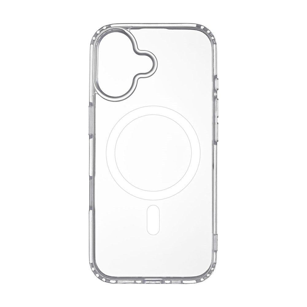 iPhone 17 Onsala Hybrid Plastik Cover - MagSafe Kompatibel - Gennemsigtig