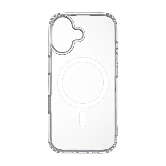 iPhone 17 Onsala Hybrid Plastik Cover - MagSafe Kompatibel - Gennemsigtig