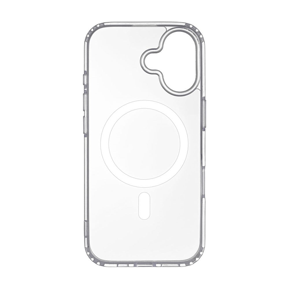 iPhone 17 Onsala Hybrid Plastik Cover - MagSafe Kompatibel - Gennemsigtig