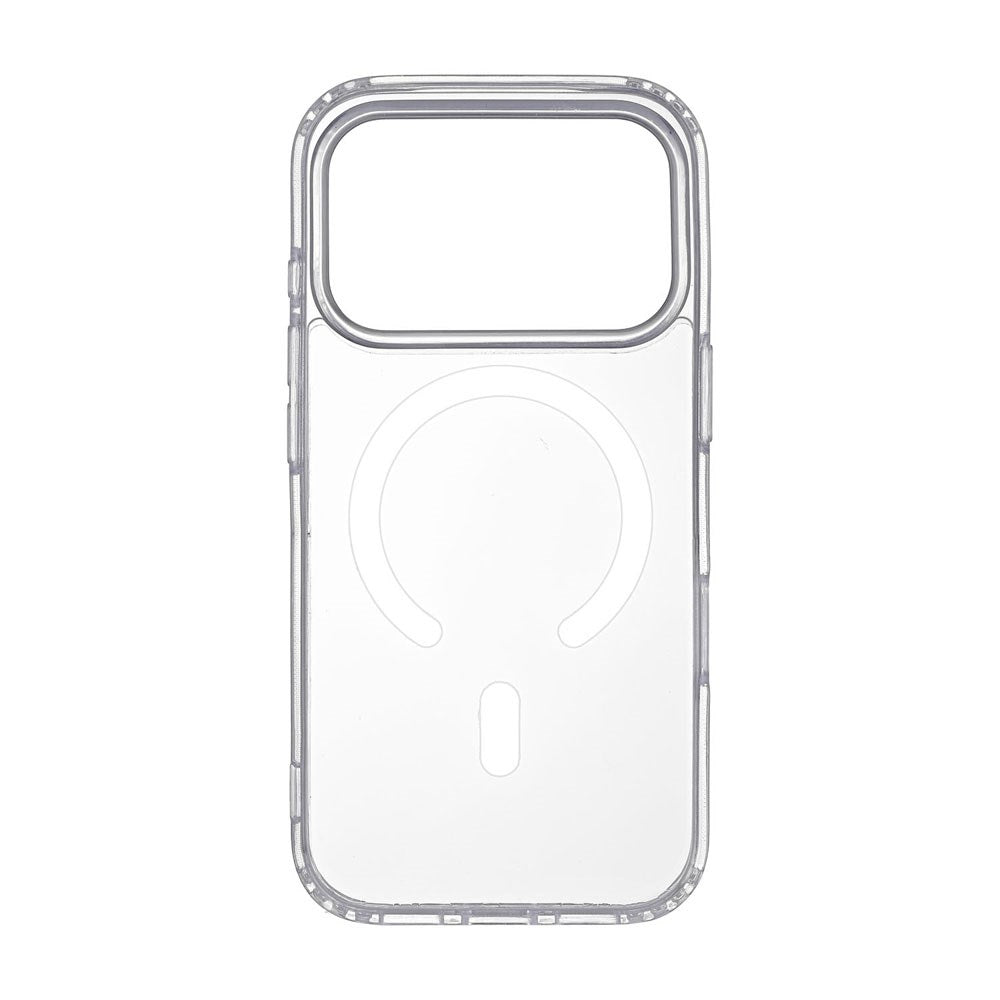 iPhone 17 Pro Onsala Hybrid Plastik Cover - MagSafe Kompatibel - Gennemsigtig