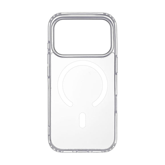 iPhone 17 Pro Onsala Hybrid Plastik Cover - MagSafe Kompatibel - Gennemsigtig
