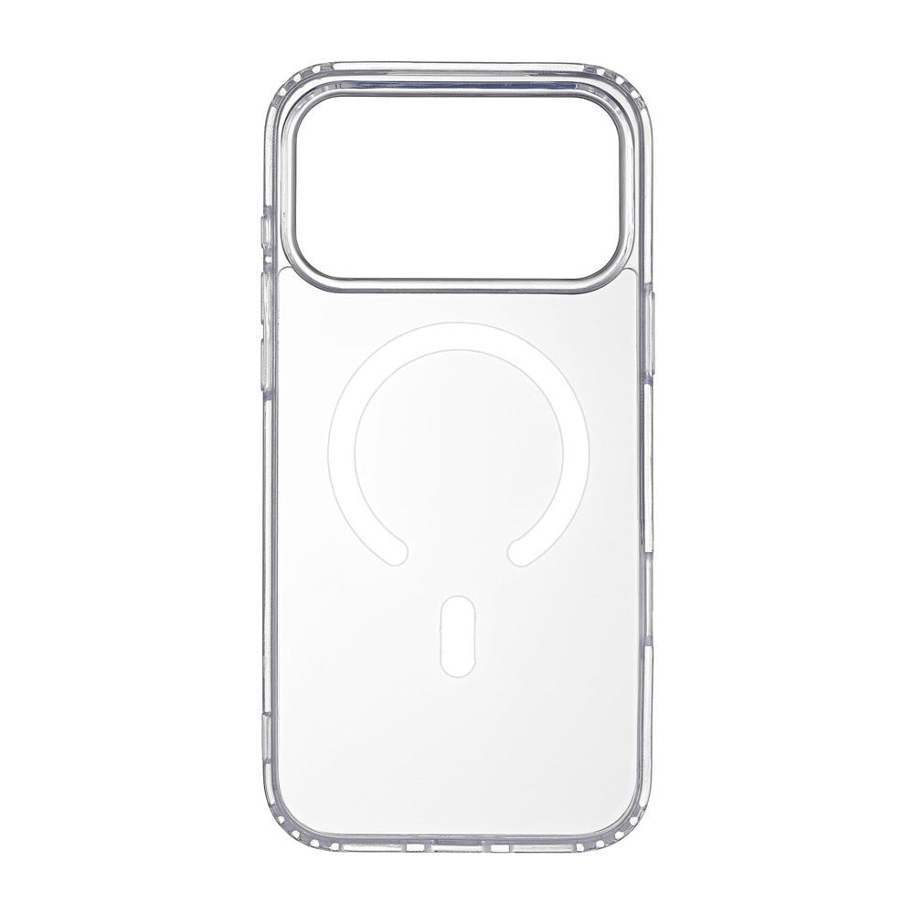 iPhone 17 Pro Max Onsala Hybrid Plastik Cover - MagSafe Kompatibel - Gennemsigtig
