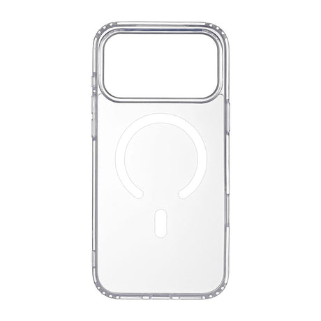 iPhone 17 Pro Max Onsala Hybrid Plastik Cover - MagSafe Kompatibel - Gennemsigtig