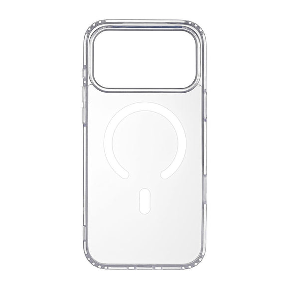iPhone 17 Pro Max Onsala Hybrid Plastik Cover - MagSafe Kompatibel - Gennemsigtig