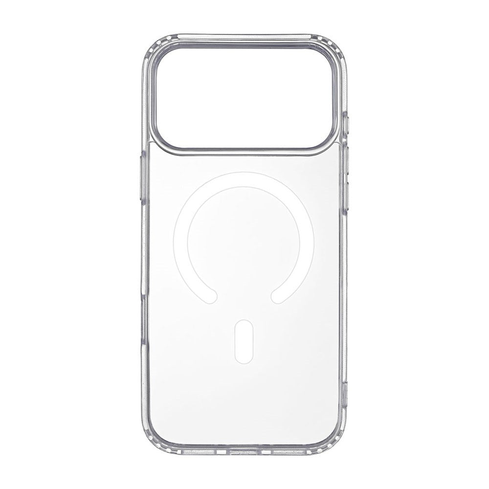 iPhone 17 Pro Max Onsala Hybrid Plastik Cover - MagSafe Kompatibel - Gennemsigtig