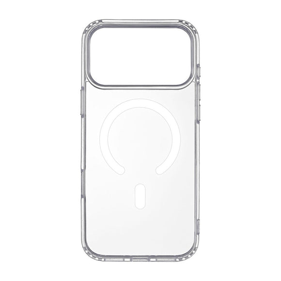 iPhone 17 Pro Max Onsala Hybrid Plastik Cover - MagSafe Kompatibel - Gennemsigtig