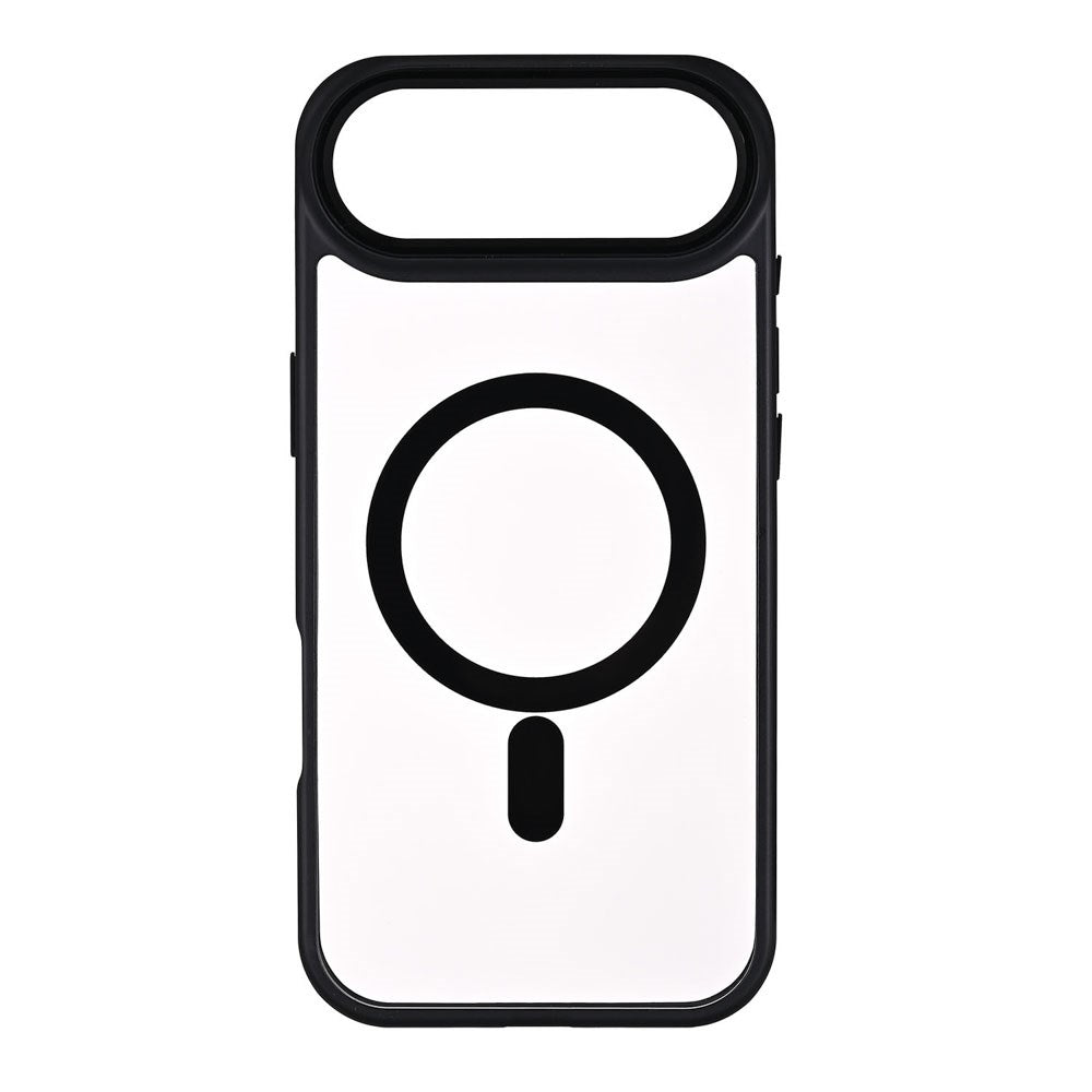 iPhone Air Onsala Bumper Case - MagSafe Kompatibel - Gennemsigtig / Sort