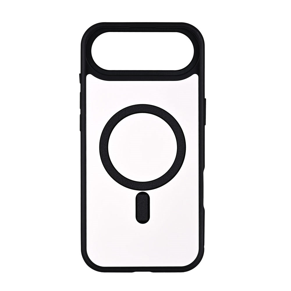 iPhone Air Onsala Bumper Case - MagSafe Kompatibel - Gennemsigtig / Sort