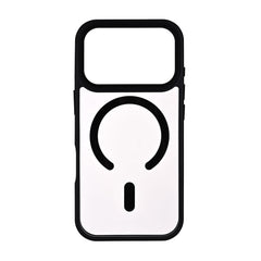 iPhone 17 Pro Onsala Bumper Case - MagSafe Kompatibel - Gennemsigtig / Sort