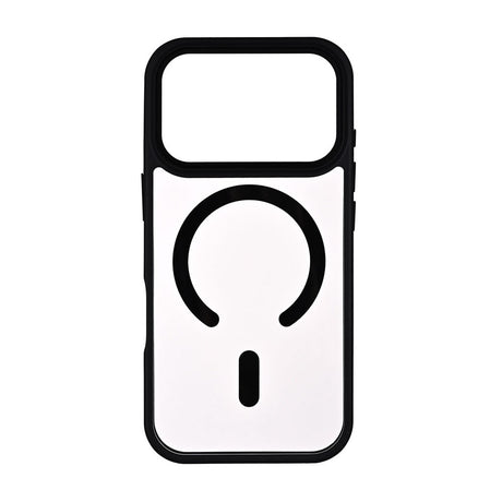 iPhone 17 Pro Onsala Bumper Case - MagSafe Kompatibel - Gennemsigtig / Sort